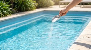 Comment remonter le pH d'une piscine naturellement