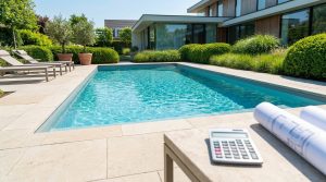 Prix piscine enterrée : budget et frais de construction