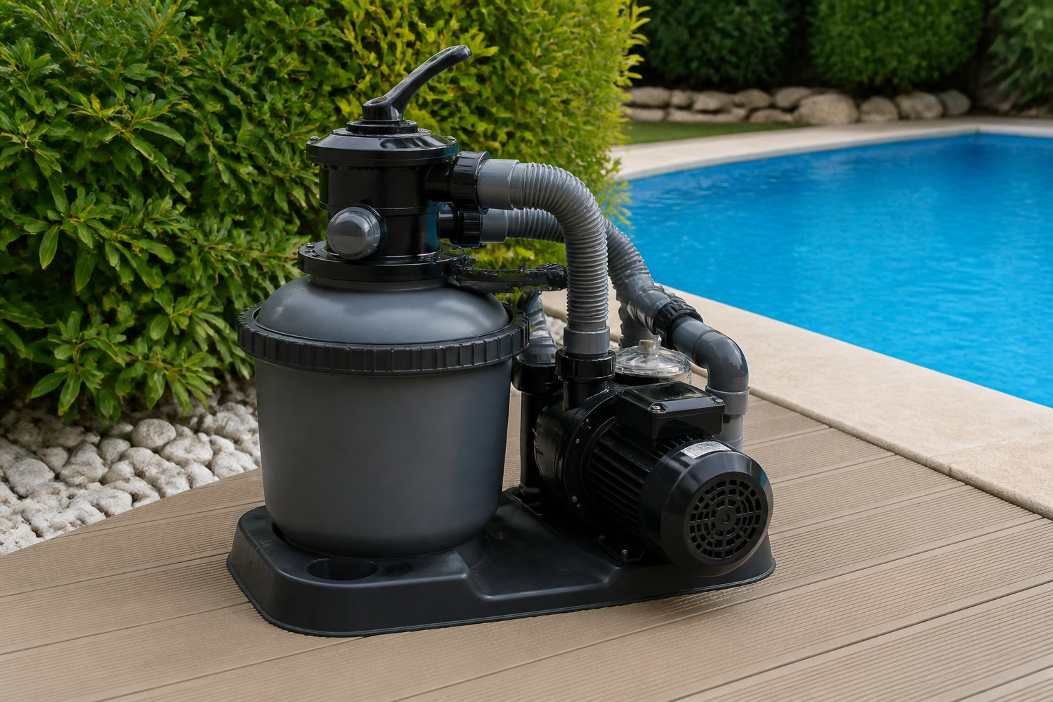 Équipement et soin pour une eau limpide