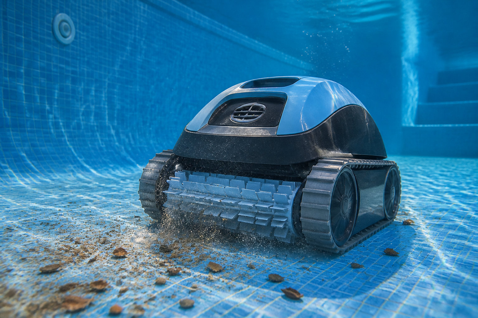 Robots et balais automatiques face aux particules volatiles