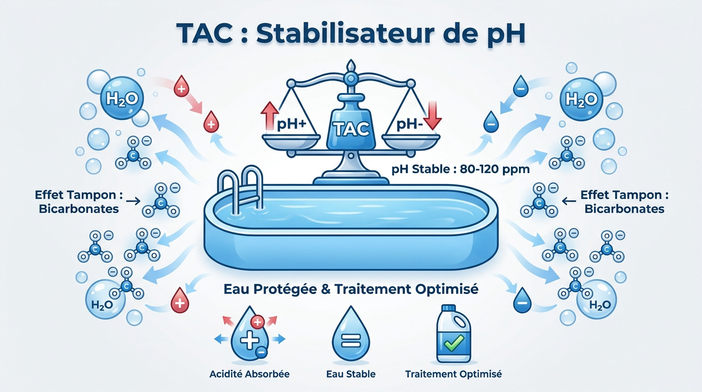 TAC stabilisateur de pH