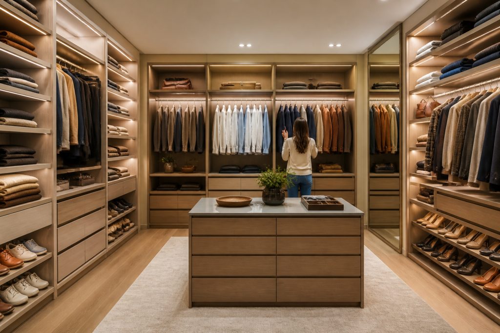 Votre dressing sur mesure : organisation idéale
