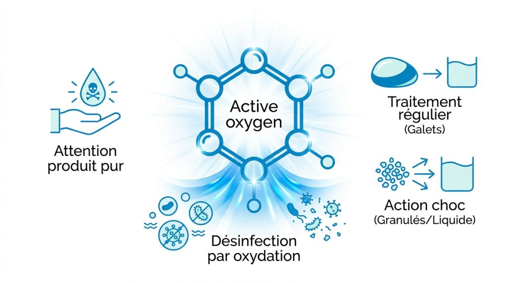 Traiter sa piscine à l'oxygène actif : confort et dosage