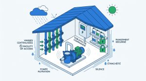 Local technique piscine : bien choisir et optimiser l'abri