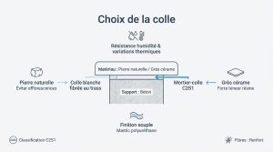Comment choisir et appliquer votre colle margelle piscine