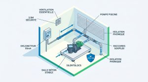 Branchement pompe piscine : installation et sécurité