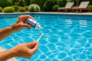 Comment baisser le pH de ta piscine : la méthode efficace