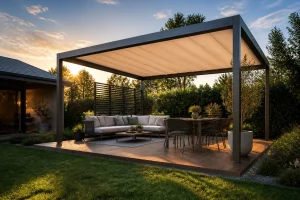 La toile parfaite pour ta pergola : confort et protection