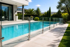 Sécuriser ta piscine : norme et style avec ton garde-corps