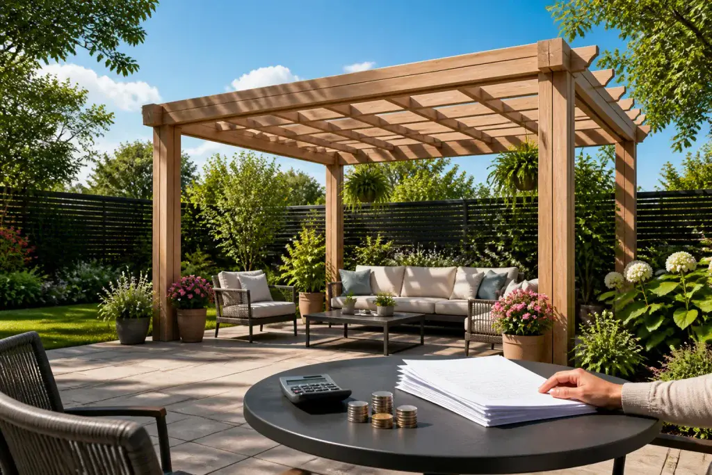 Pergola moderne et gestion financiere