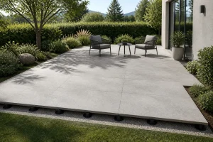 Dalles sur plots : la solution terrasse facile et durable