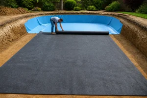 Le feutre géotextile : votre allié piscine
