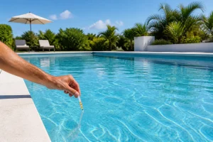 pH piscine trop haut : causes, risques et solutions