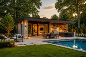 Votre pool house avec cuisine d'été : une extension de vie