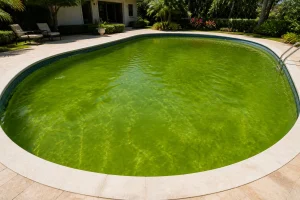 Piscine verte : le traitement choc pour une eau claire